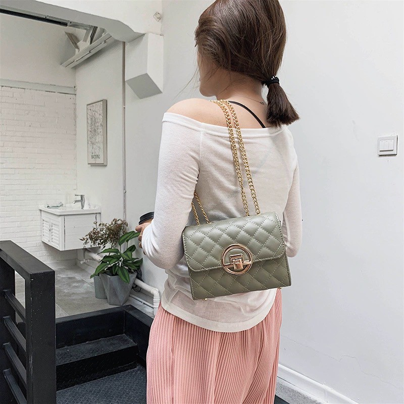 Tas Selempang Wanita Import Fashion Korea -Tas Wanita Import High Quality - Tas Fashion Korea Import Terbaru Kekinian - Tas Wanita Model Terbaru [SL25]