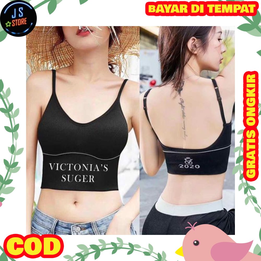 BRA WANITA TANPA KAWAT / PAKAIAN DALAM WANITA BAHAN HALUS VICTONIA SUGAR AFA2348