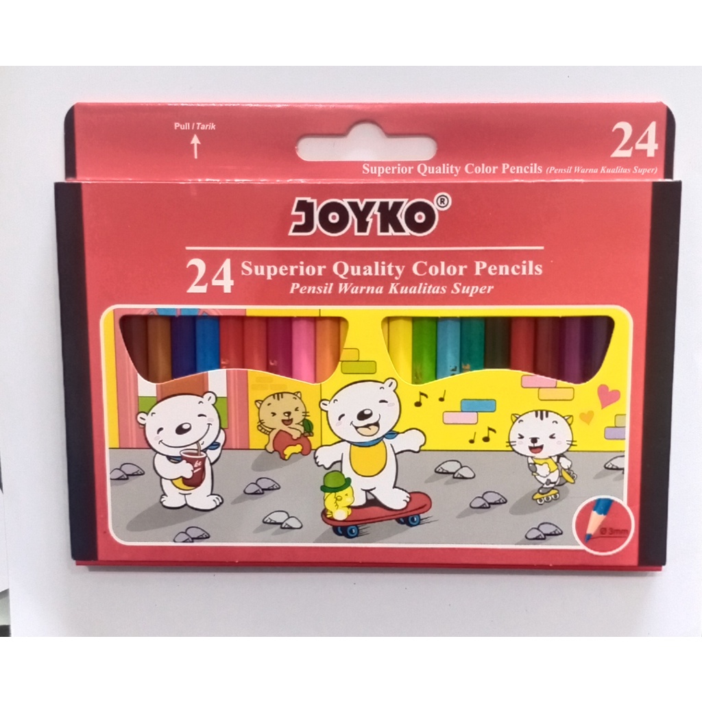 

Pensil Warna Joyko 24 Colors CP-S24