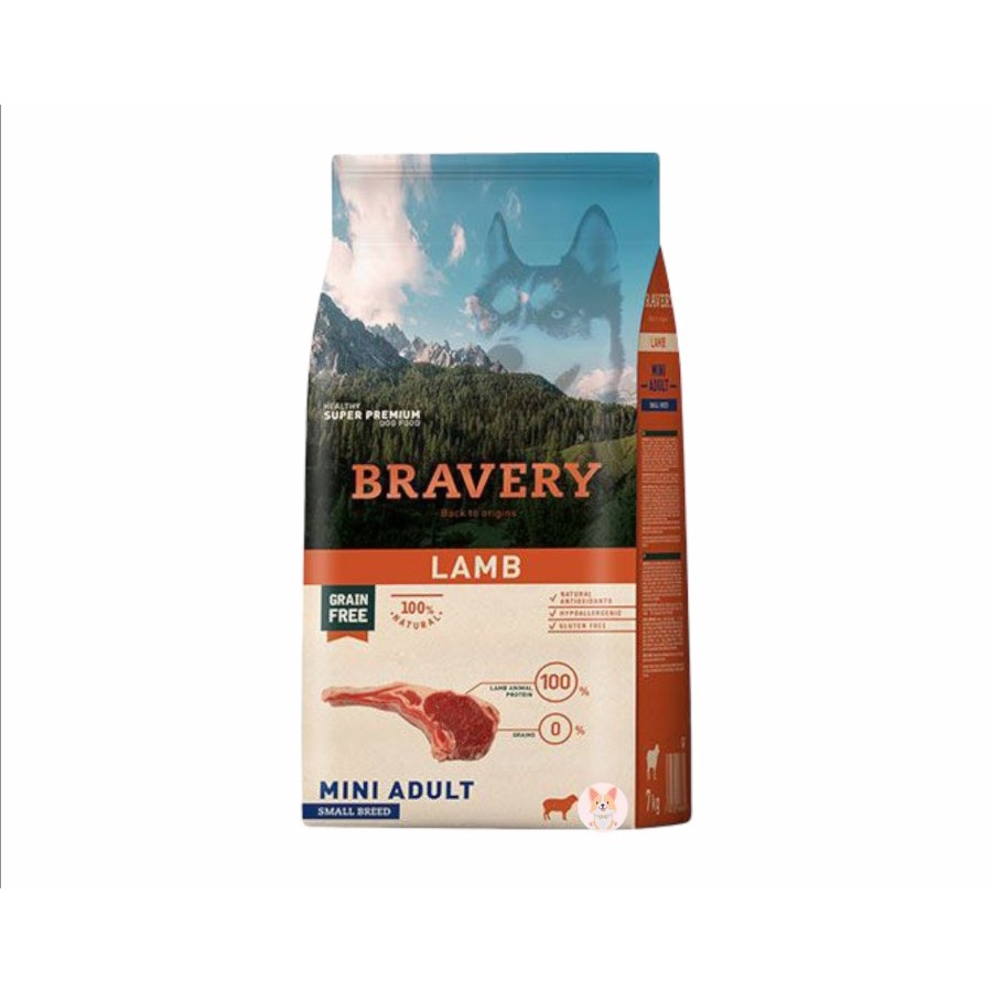 Jual Bravery - Dog Food / Makanan Anjing Bichon Pom Mini Adult Lamb 2 ...