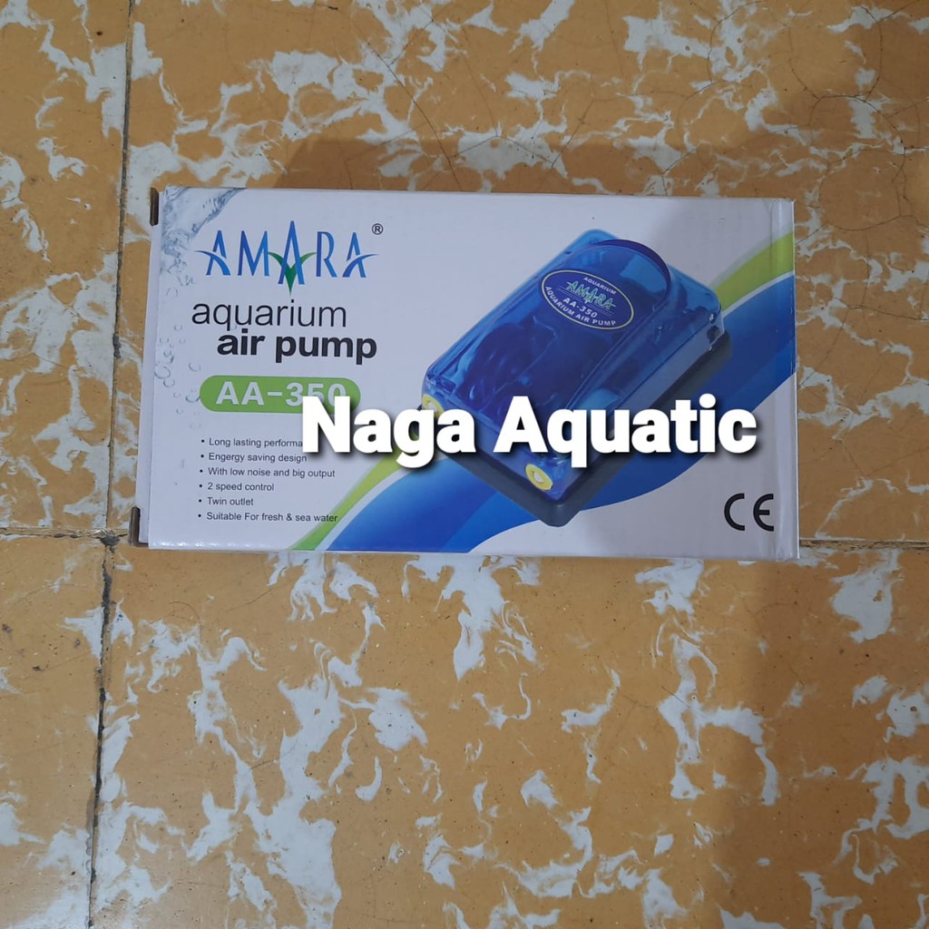 Jual Aerator Amara 2 Lobang / Air Pump Amara 2 lobang | Shopee Indonesia