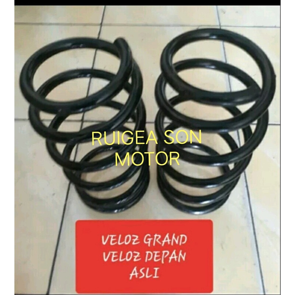 Promo Per Keong Front Depan Coil Spring Depan Front All New Avanza Veloz Harga Per Pc Satuan Murah Shopee Indonesia