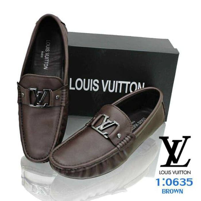 Sepatu Pria LV Loafers Import / 0635