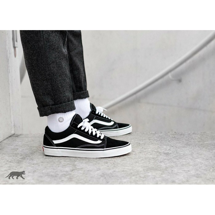 Vans Classic Old Skool Black White Original