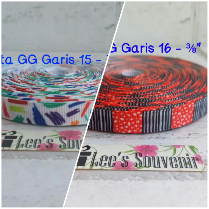 

Pita GG Garis 15 & 16 - ⅜