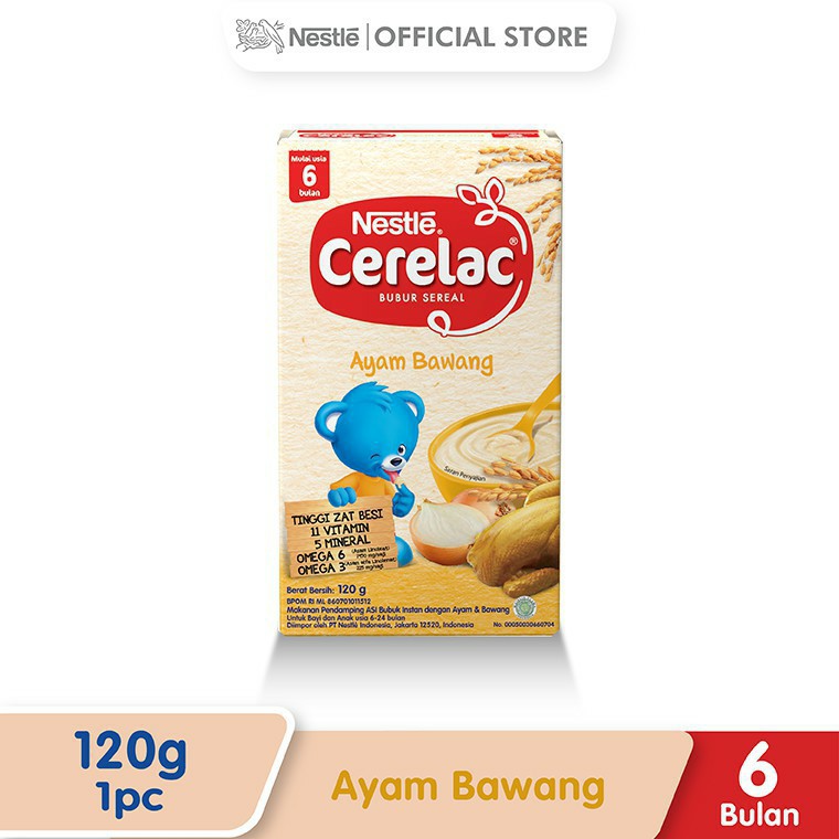 NESTLE CERELAC BUBUR SEREAL  all variant