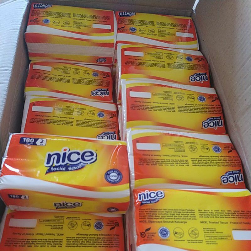 Tisu nice 250 sheet, Nice 180