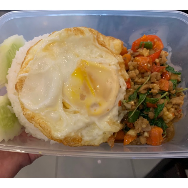 

Paket Nasi Ayam Basil Thai