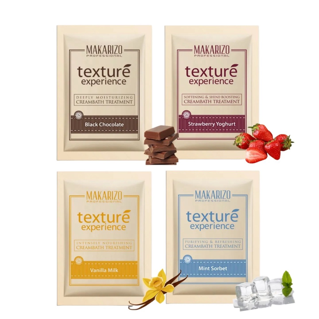 MAKARIZO Professionel Texture Experience Creambath / Hair Treatment
