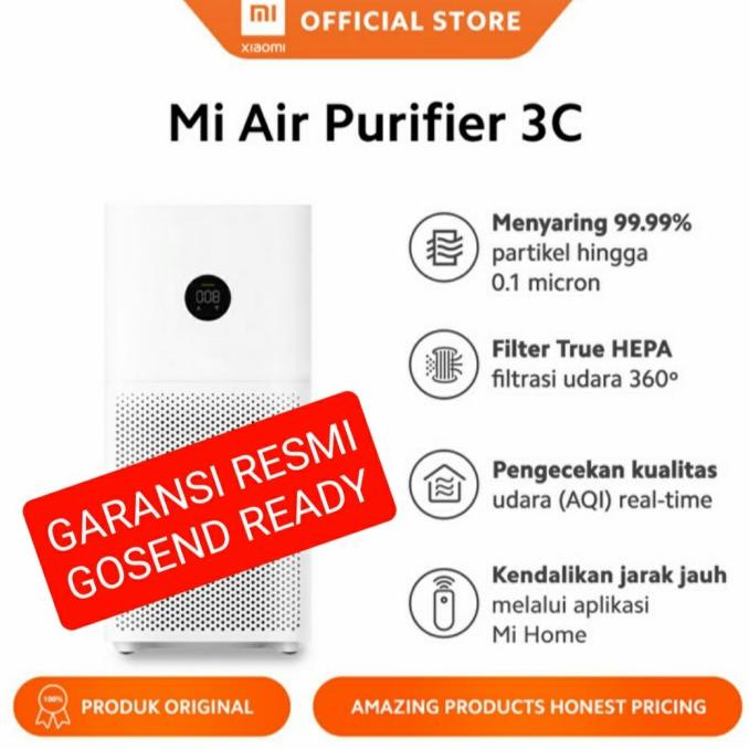 Xiaomi Mi Air Purifier 3C Pembersih Udara Garansi TAM AirPurifier