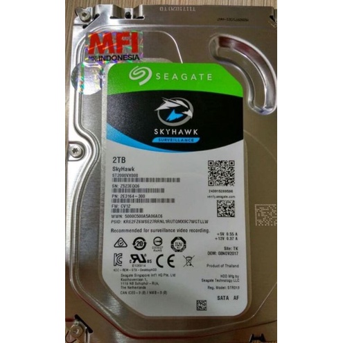 Jual Seagate Skyhawk Tb Shopee Indonesia