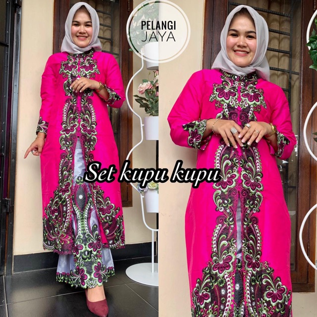 Stelan kebaya rok kupu kupu ori Pelangi jaya prat 1