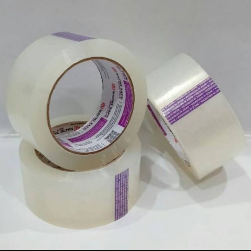 Lakban Isolasi Nachi OPP Bening packing Tape 2Inc/ 48mm x 100 Yard (2&quot;)