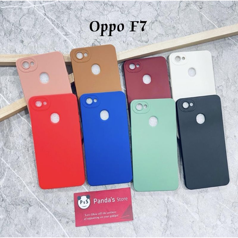 Softcase Pro Camera Oppo F7 Candy Case Full Color 3D Silikon TPU