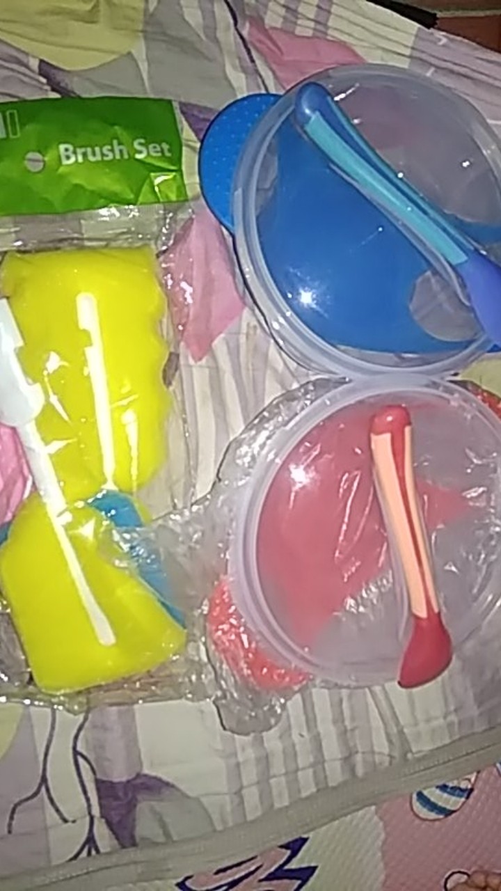 Sikat Botot Sponge Sangat Lembut Dan Kuat 1 Set 4 Pcs