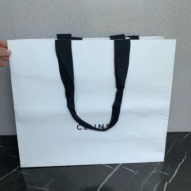 celine paper bag