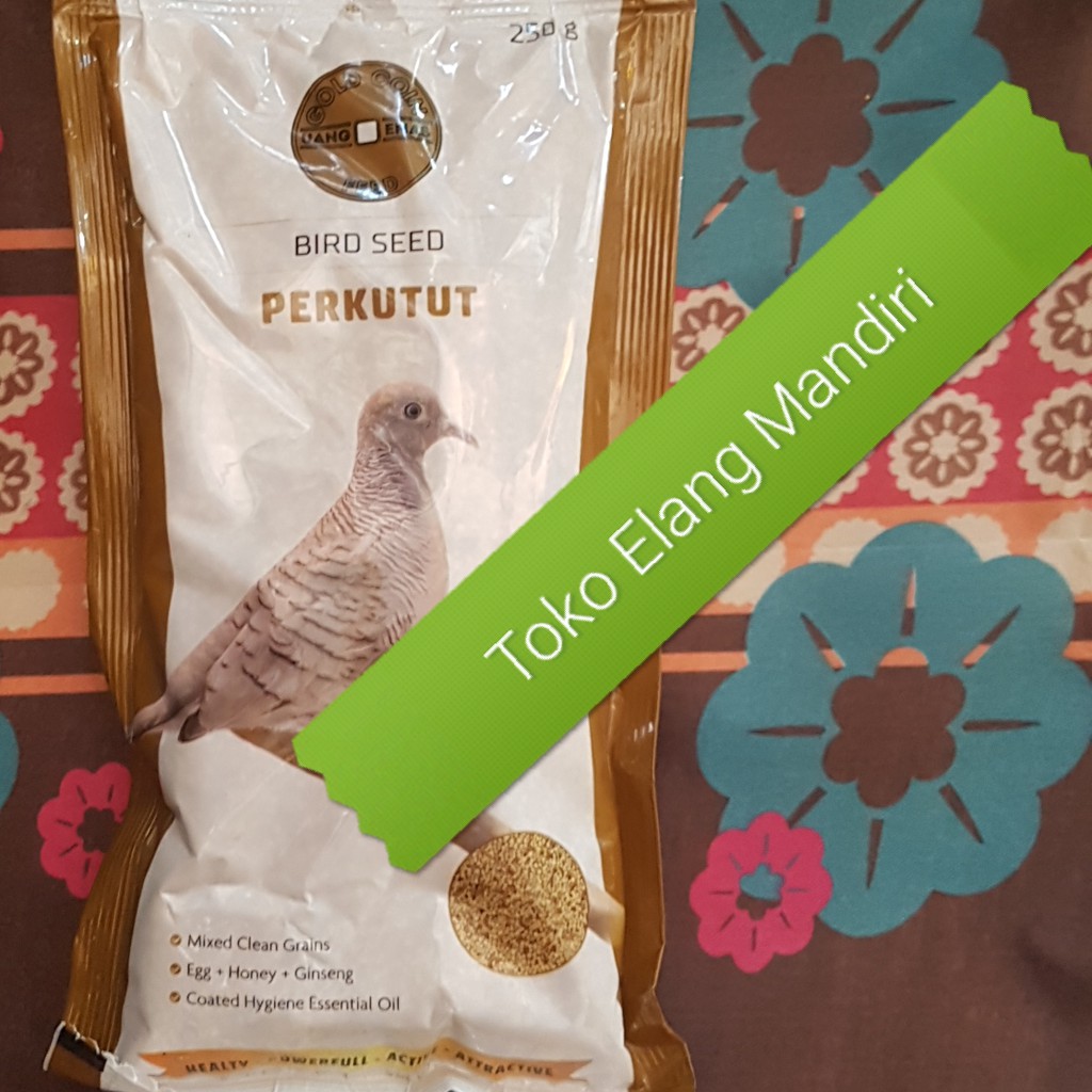PAKAN BURUNG PERKUTUT GOLD COIN 250gr