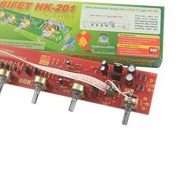 ❆ KIT TONE CONTROL BIFET HK 201 BIFET HK201 HK-201 TANPA RELAY TONE CON ➺