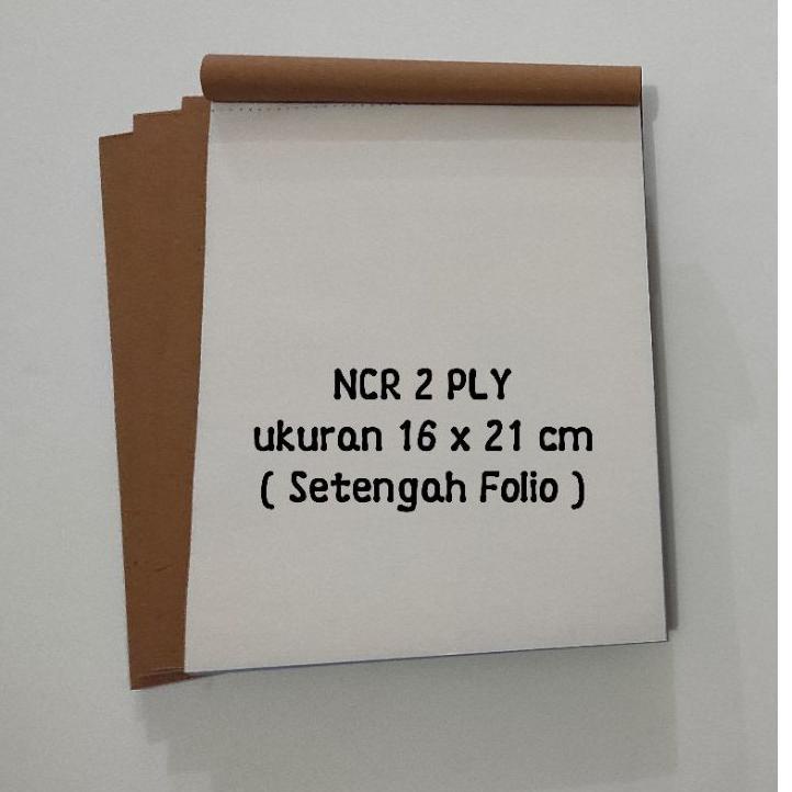 

Buruan beli! Nota 2 ply Kosongan NCR setengah folio