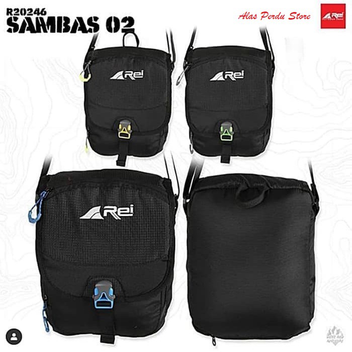 Tas Slempang REI / Travel Pouch Rei Sambas 01 Original