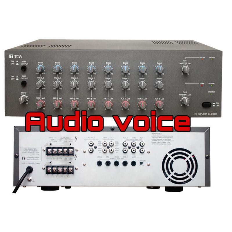 Power Mixer Amplifier TOA ZA-2128M Original