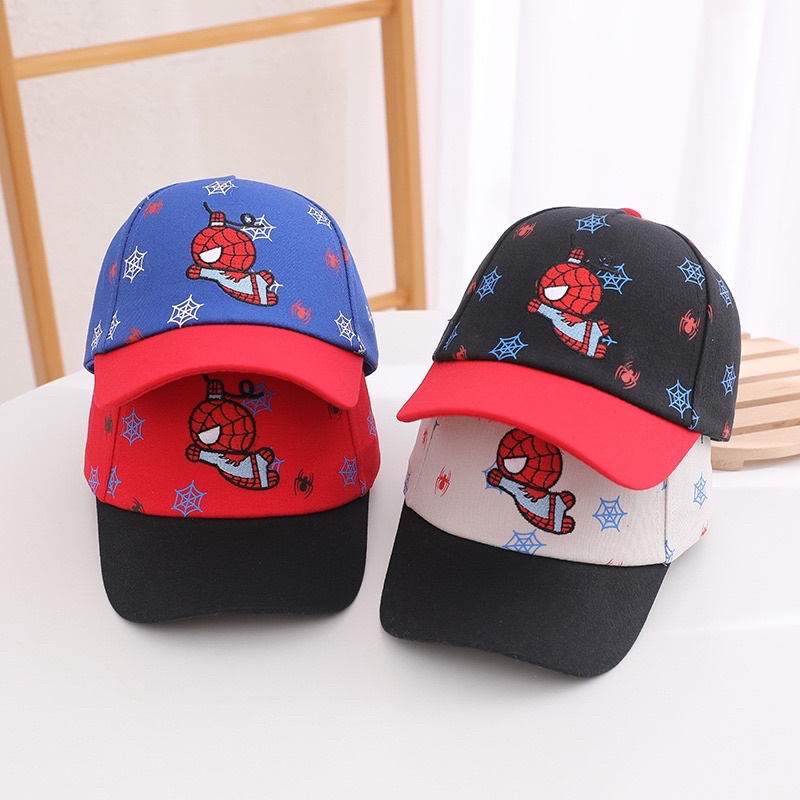 Topi Baseball Anak Import Model Karakter Superhero