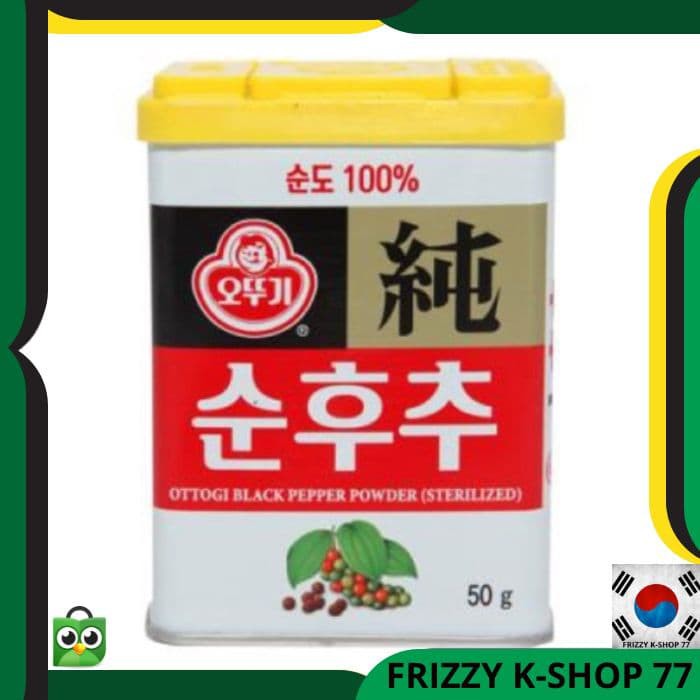 

Promo Spesial - Bumbu Korea Halal Ottogi Blackpepper 50 Gr-Saus Lada Hitam Asli Korea