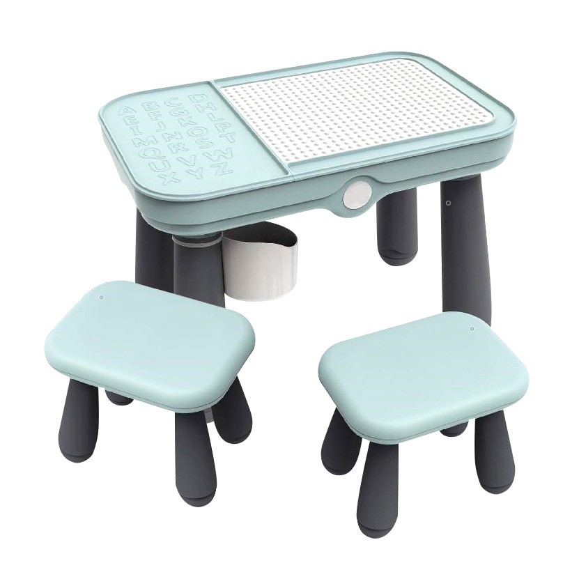 Parklon Multifunctional Blocks Table meja belajar anak dan kursi