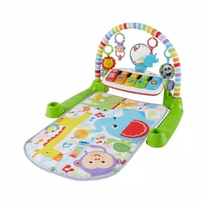 fisher price deluxe kick and play piano gym pink