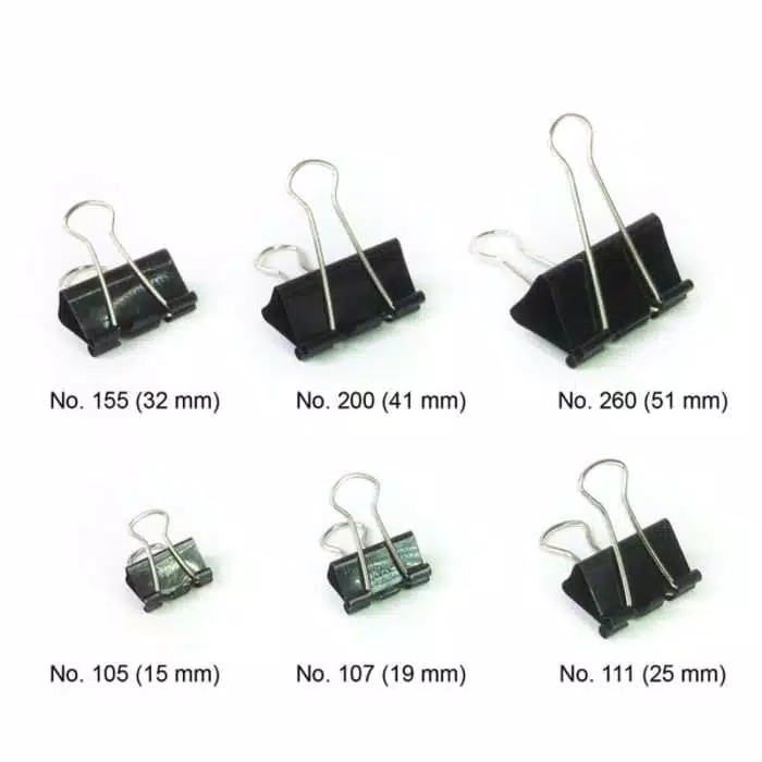 

Binder Clip / Klip Penjepit Kertas