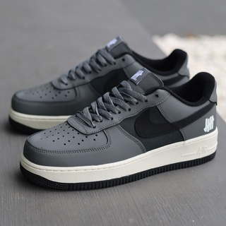 air force 1 black anthracite suede