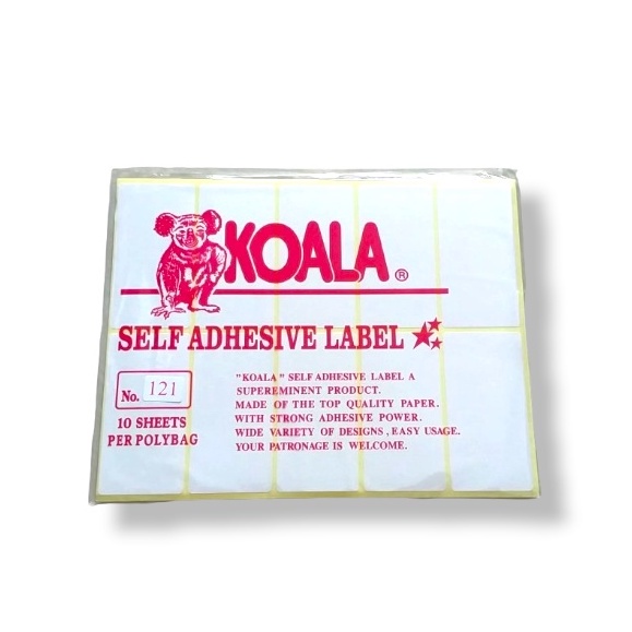 

Label Stiker Harga Koala No 121 isi 10 LembarLabel Undangan / Label Buku pelajaran / / Label Harga - Satuan - SHAGB