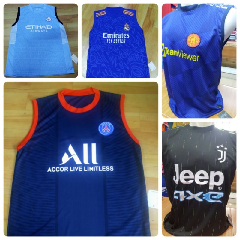 SINGLET BOLA DEWASA CLUB EROPA  VARIANT