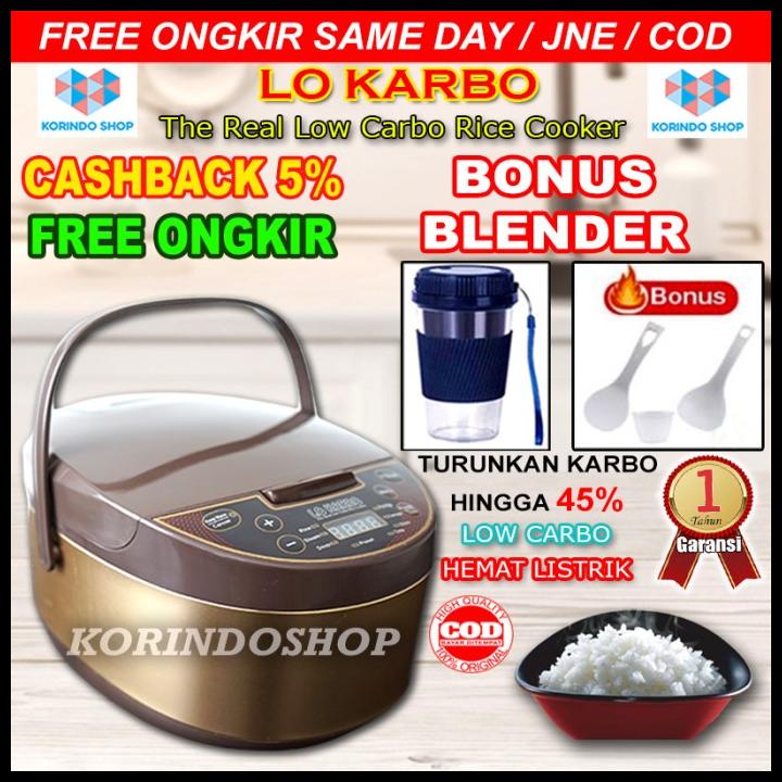 Low Carbo Rice Cooker, Lo Karbo Rice Cooker Rendah Gula