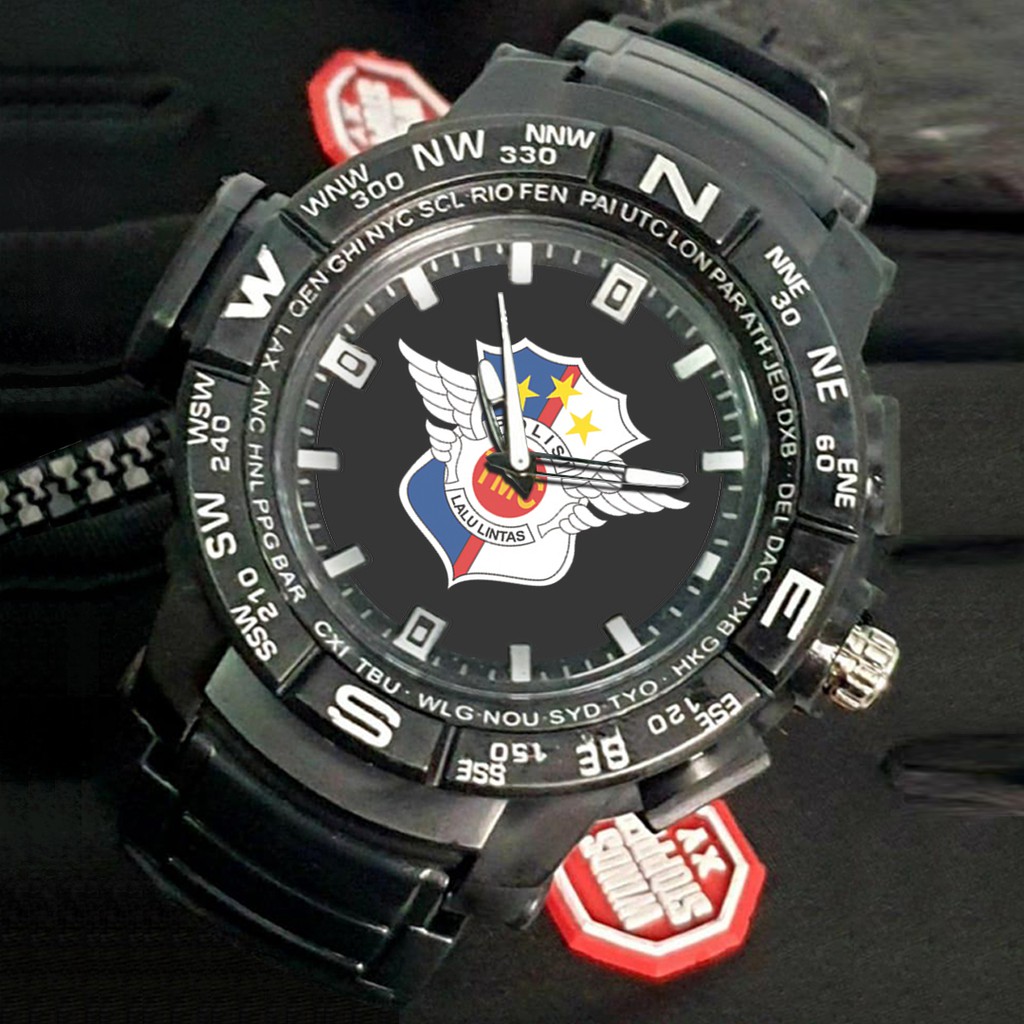 (EXCLUSIVE) Jam Tangan POLISI LALU-LINTAS Sport Bagus