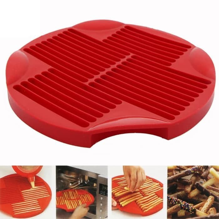 SGM Stick Mold Cetakan Oven Silicone Biskuit DIY biscuit