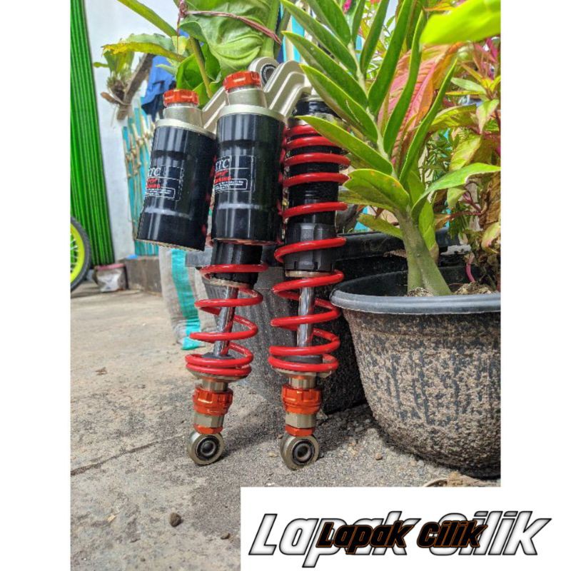 SHOCK BREAKER KTC 340MM DOUBLE CLICK MERAH