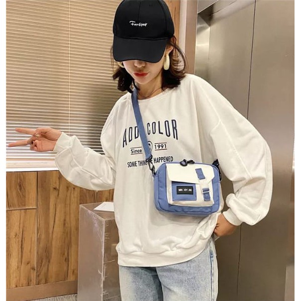 TAS SELEMPANG WANITA/SIMPLE/KEKINIAN