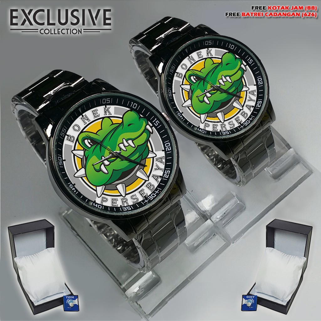 Jam Tangan  PERSEBAYA MOTIF 1 Bagus