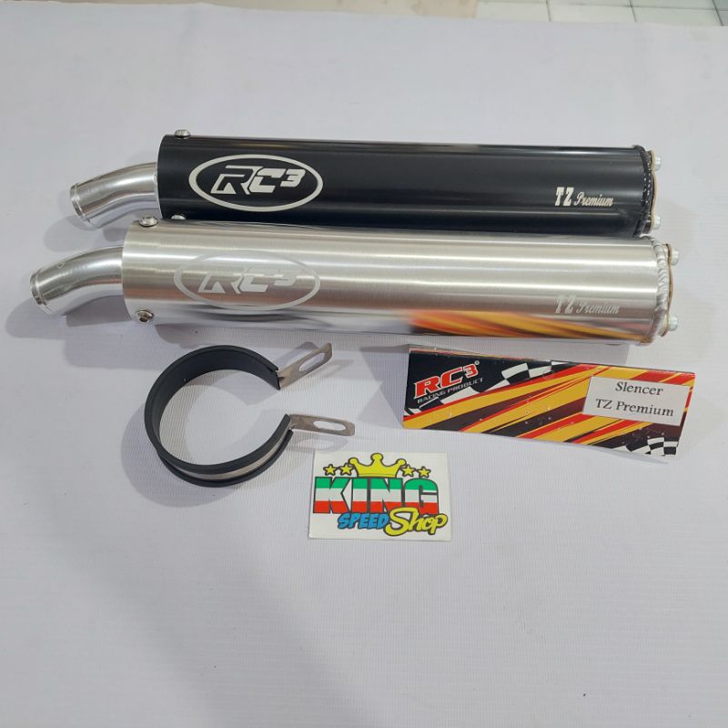 SELENCER RC3 SILENCER  TIPE TZ PREMIUM  BUAT  NINJA R & RR  PANJANG  30cm
