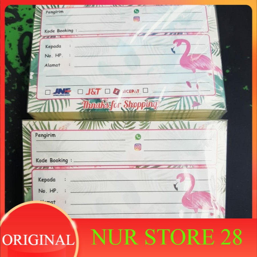

Sticker Stiker Label Pengiriman Olshop Bhn HVS (100 lembar)/stiker label pengiriman olshop