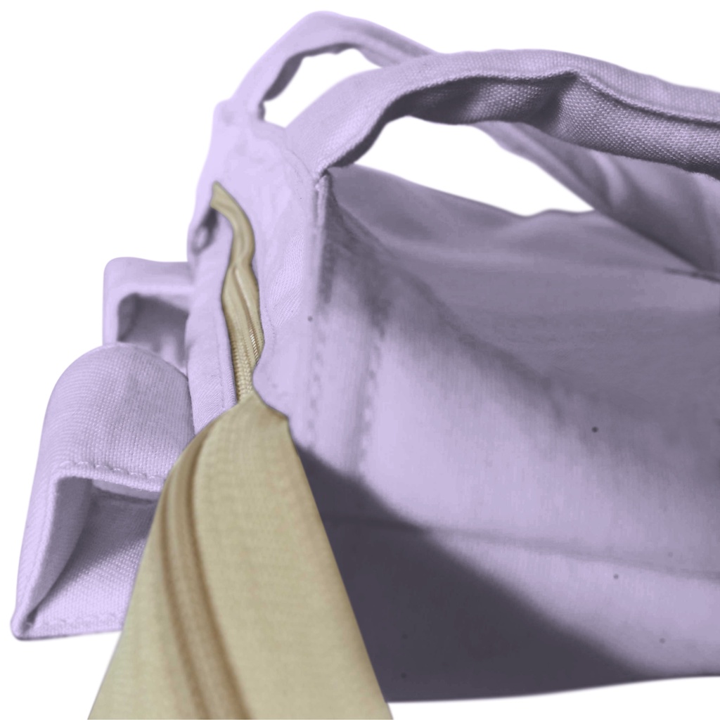 Tote Bag Polyester Water Resistant Lilac