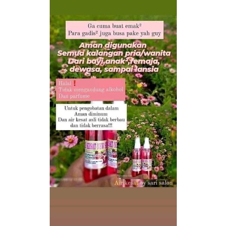 

Air kesat new spa V 100% original