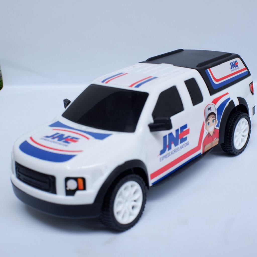ZTwenty Mainan Anak Mobil Ekspedisi JNE - Truk JNE - Diecast Box JNE
