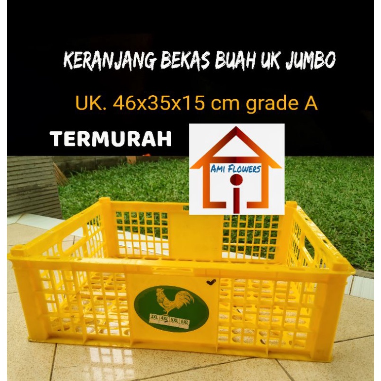 [TERMURAH] Keranjang Bekas Buah Besar