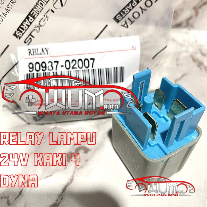 RELAY LAMPU 24V KAKI 4 UNIVERSAL DYNA 125HT 90987-02007