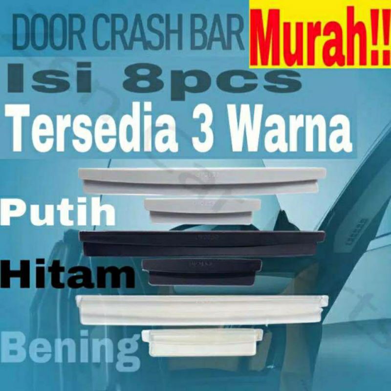 Slim Door Guard Protector Pelindung Pintu Mobil Universal 8 pcs P-2