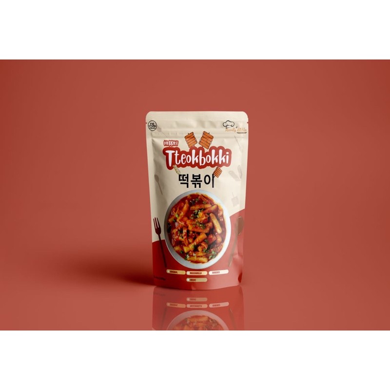 

tteokbokki new packaging tteok lbh banyak yang lain sama
