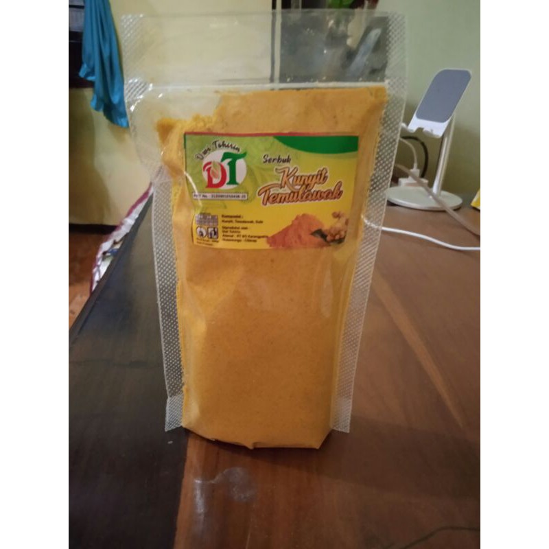 

Minuman Herbal Kunyit Temulawak Instan (200 gr)