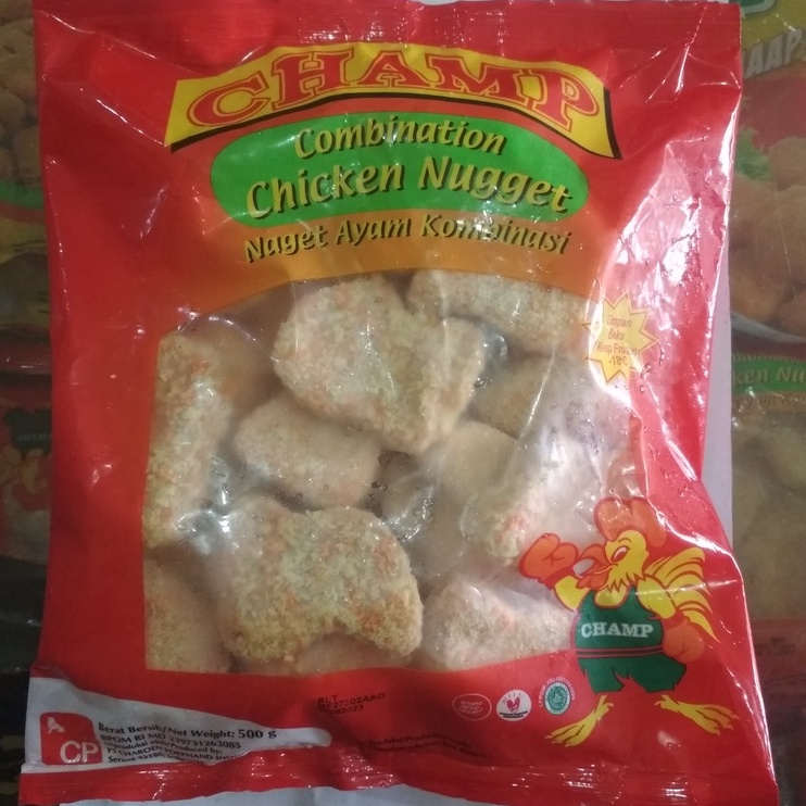 

CHAMP CHICKEN NUGGET COMBINATION 500g